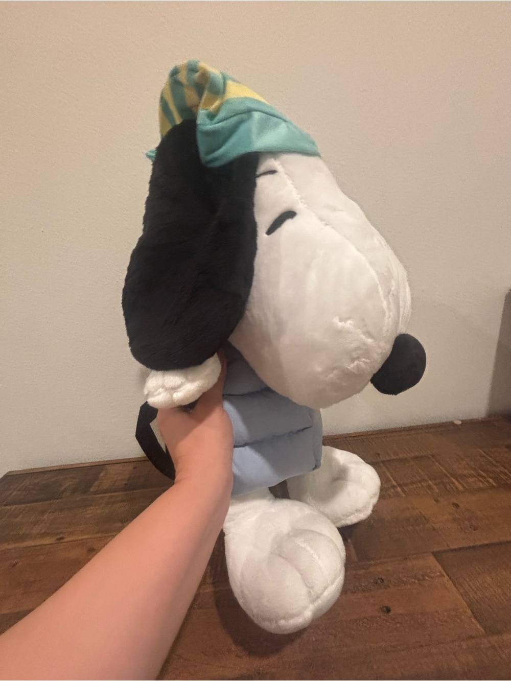 Peanuts Snoopy Plush Backpack-Hot Topic - Picture 8 of 15